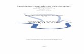 SERVIÇO SOCIAL - uniguacu.edu.br§o-Social.pdf · o Curso de Serviço Social das Faculdades Integradas do Vale do Iguaçu, em consonância com o PDI – Plano de Desenvolvimento
