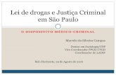 O DISPOSITIVO MÉDICO-CRIMINAL · 2016-09-13 · Estrutura da Tese II Capítulo 4) Drogas e Justiça Criminal no Canadá. Capítulo 5) A mudança de enquadramento (framing) nas políticas