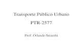 Transporte Público Urbano PTR-2577 - Moodle USP: e ... · Transporte Público • Planejamento da oferta de transporte público ... –produção exige detalhamento espacial e temporal