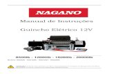 Manual de Instruções Guincho Elétrico 12V - agrotama.com.br GUINCHO 8000... · Guincho elétrico para recuperação de veículos Guincho 150001bs, 160001bs, 165001bs, I70001bs,