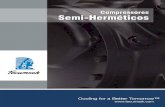 Compressores Semi-Herméticos - tecumseh.com/media/South-America/Files/Portuguese-Library/... · Como selecionar o inversor adaptado ao funcionamento do compressor .....11 Cómo seleccionar