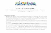 OLP2016 regulamento 21x28 23fev2016 - ifal.edu.br · Resultado da parceria entre o Ministério da Educação e a Fundação Itaú Social, sob a coordenação técnica do Centro de