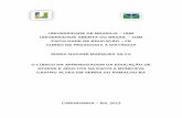 UNIVERSIDADE DE BRASILIA UNB UNIVERSIDADE ABERTA …bdm.unb.br/bitstream/10483/7922/1/2014_MariaNazareMarquesSilva.pdf · CASTRO ALVES EM SERRA DO RAMALHO-BA ... professora (pois,