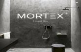 O Mortex, microcimento para revestimento técnico e · O Mortex, microcimento para revestimento técnico e decorativo do tipo « cimento encerado », oferece-lhe uma vasta gama de