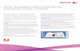 Xerox Integrated Fiery Colour Server, para Xerox Colour ... · PDFs com cor essencial de forma exata e rápida. Melhora a produção ... Crie booklets e outros documentos diretamente