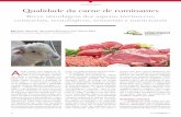 TA15 Dossier Qualidade Carnes - iniav.pt · Em termos globais, os consumidores adquirem a carne não só pelas caracterís- ... Dossier carnes 2 o. TriMesTre postmortem. Entre os