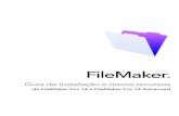 FileMaker · Para acessar e baixar as atualizações de software, é preciso ter uma conexão de Internet. ... Use o arquivo Instalação assistida.txt com o