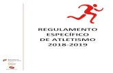 REGULAMENTO ESPECÍFICO DE ATLETISMO …desportoescolar.dge.mec.pt/.../files/re_atletismo_18_19.pdfDGE ǀ Regulamento Específico de Atletismo 52018-2019 1.3. ESCALÕES ETÁRIOS 1.3.1.