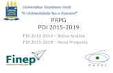 PRPG PDI 2015-2019 - leg.ufpi.brleg.ufpi.br/subsiteFiles/proplan/arquivos/files/2-Apresentacao-pos... · Ameaças ao crescimento das PG’s Financiamento Problemas estruturais ...