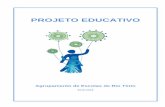 PROJETO EDUCATIVO - avert.pt · Projeto Educativo 2 “O Projeto Educativo define as metas e as estratégias, alicerçadas nos ... beneficiam da medida de Currículo Específico Individual.