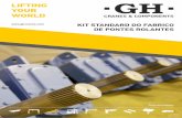 GH Kit Standard do Fabrico de Pontes Rolantes · Fim de curso, na elevação Fim de curso ... Ponte rolante Pórtico Kits para pontesrolantes Pórtico automotor maritímo Grua de