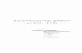 Programa de Formação Contínua em Matemática para ...sites.ipleiria.pt/matematica/files/2007/03/programa-fc1_ciclo.pdf · Programa de Formação Contínua em Matemática para Professores