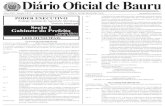 DIÁRIO OFICIAL DE BAURU 1 Diário Oficial de Bauru · § 2º É obrigação da Distribuidora de energia elétrica zelar para que o compartilhamento de postes mantenha-se regular