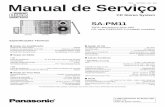 DCS - SET2001 - 001 - MS Manual de Serviço - api.ning.comapi.ning.com/files/7TwIycvajKy710HQ35Kdzqm298GW6fDhqSLjNYcYlRXddYn... · Manual de Serviço CD Stereo System SA-PM11 TAPE: