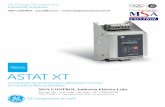 ASTAT XT - msacontrol.com.br · Os valores nominais de kW de motores da tabela acima são para motores CA padronizados de quatro ... SERVIÇO LEVE Nema 10 Nema 20 Nema 30 Corrente