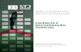 capa falencia recuperacao - bdjur.stj.jus.br · No Brasil, a Lei nº 11.101, de 9 de fevereiro de 2005, conhecida popularmente como Lei de Falências (LF), regula a recuperação