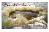 Saint - Hilaire - files.geocultura.netfiles.geocultura.net/200001384-50b2452a5e/Saint Hilaire no Sao... · Desbravados os caminhos do ouro, ... sob a ótica do século XXI, ... Implantou-se