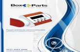 Peças plásticas personalizadas - BoxParts - Gabinetes ...boxparts.com.br/wp-content/uploads/PDF/Folder_BP.pdf · dobras e boa parte dos acabamentos ... inovador é possível fazer
