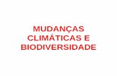 MUDANÇAS CLIMÁTICAS E BIODIVERSIDADEecologia.ib.usp.br/bie314/Mudancas_Climaticas_Biodiversidade.pdf · MUDANÇAS CLIMÁTICAS E ECOSSISTEMAS AQUÁTICOS CONTINENTAIS Alterações