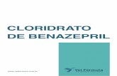 CLORIDRATO DE BENAZEPRIL - vetformula.com.brvetformula.com.br/assets/download/benazepril.pdf · /vetformulaBR Índice 1. 2. 3. 4. 5. Indicação Mecanismos de ação Observação