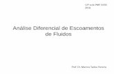 Análise Diferencial de Escoamentos de Fluidossites.poli.usp.br/d/pme2230/Arquivos/Diferenciais e NS_211116 (1).pdf · operador divergente em coordenadas cilídricas Continuidade