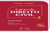 forumdeconcursos.com · 8/4/2003  · Nader, Paulo Curso de direito civil, v. 3: Contratos / Paulo Nader. – 8. ... 37.2.Teoria da gestão de negócios 37.3.Teoria da obrigação