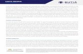 CARTA MENSAL - butiainvestimentos.com.br Mensal Butia... · Este relatório foi elaborado com fins meramente informativos e não deve ser considerado como oferta de venda dos referidos