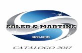 Catálogo 2017 - soler-martins.pt · Efetue a sua encomenda em: comercial@soler-martins.pt 4 Techdry 100 Referencia Produto Cera de Secagem de Alta pressão Techwax 100 Cera para