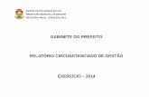 Relatório Circunstanciado de Gestão - pmerechim.rs.gov.br · - Promover a cidadania por meio da instituição de políticas públicas no município. ... R$ 1.263.221,50 CDAs ...