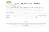 EDITAL DE LICITAÇÃO - Prefeitura Municipal de Araguari · VÁRIAS SECRETARIAS DA ADMINSITRAÇÃO PÚBLICA MUNICIPAL, UTILIZANDO RECURSOS PRÓPRIOS DO MUNICÍPIO. RECIBO A Empresa