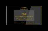Frequently Asked Questions (Perguntas Frequentes) - Breitling e-Warranty... · Verifique a etiqueta COSC no certificado. 4. Contacte o seu distribuidor Breitling. 9 COSC RFID 9999999