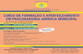 Folder Formação e Aperfeiçoamento em Procuradoria Juridica ...fundacem.org.br/downloads/2018/folder/Folder_Procuradoria2018-2.pdf · 1.14 Indisponibilidade de bens, sequestro e