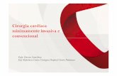 Cirurgia cardíaca minimamente invasiva e convencionalsociedades.cardiol.br/sbc-ba/aulas/Daiana SantAnna.pdf · CIRURGIA CARDÍACA MINIMAMENTE INVASIVA VÍDEO ASSISTIDA É REALIZADA