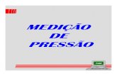 MEDIÇÃO DE PRESSÃO - uel.br · instalaÇÃo do pressostato. mediÇÃo de pressÃo mediÇÃo de pressÃo mediÇÃo de pressÃo no no coletor de vapor. mediÇÃo de pressÃo manÔmetro