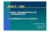 REDE TRANSEUROPEIA DE TRANSPORTES CORREDOR DO … · mercadorias, de tração elétrica com 750 metros de comprimento, reduzindo em 50% o custo do transporte ... Exemplos de alguns