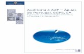 Auditoria à AdP – Águas de Portugal, SGPS, SA · PEASAAR Plano Estratégico de Abastecimento de Água e Saneamento de Águas Residuais ... auditoria ocorreram em março de 2012.
