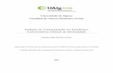 Indução de Contaminação em Estudantes Universitários ... · Universidade do Algarve Faculdade de Ciências Humanas e Sociais Indução de Contaminação em Estudantes Universitários