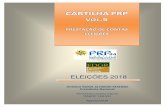 CARTILHA PRP VOL - prp.org.br · De 15 de agosto a 19 de dezembro, os prazos para cumprimento de diligências, defesas de impugnações, representações, correrão e vencerão tanto
