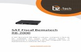 SAT Fiscal Bematech RB-2000 - Bz Tech Automação ... · marcas registradas de seus respectivos proprietários e são aqui reconhecidos como tal. ... 7.1 Conhecendo o ... alimentação