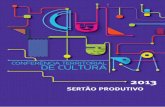 CONFERENCIA TERRITORIAL DE CULTURA · Conferência Territorial de Cultura Sertão Produtivo 8 9 Demandas do Território x Respostas da SecultBA Desde 2007, a Secretaria de Cultura