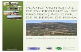 PMEPC de Ribeira de Pena · 2015-08-14 · Dos diferentes princípios especiais pelos quais as actividades de protecção civil se devem ... o facto do anterior Plano Municipal de