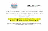UNIVERSIDADE VALE DO ACARAÚ - tiberiogeo.com.br · Durante a campanha eleitoral a educação já aparecia como uma das preocupações do candidato das esquerdas. Ciente da ... papel