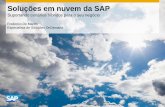 Soluções em nuvem da SAP - tradeonebrasil.com.brtradeonebrasil.com.br/wp-content/uploads/2017/10/SAP-business-one... · Soluções em nuvem da SAP Suportando cenários híbridos