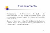 Financiamento - Prefeitura de São José dos Campos · sobre a Folha de Salários (Fonte 154), o Faturamento (Fonte ... e a Contribuição sobre o ... Complexidade Ambulatorial e