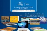 Janeiro 2013 - mktgen.com.br · O livro traz ainda problemas avançados (de projeto e computacionais) e ... Em sua segunda edição, Fundamentos da Engenharia de Software con-