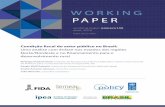 WORKING PAPER - ipcig.org · O Centro Internacional de Pesquisa para o Crescimento Inclusivo divulga os resultados de seu ... Working Papers estão disponíveis online em ou por meio