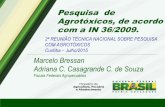 Marcelo Bressan Adriana C. Casagrande C. de Souza · INC nº 1, 15/04/08 ... Resíduos (BPL – ANVISA RDC 216/06); 4. ... O Relatório de Estudos de Resíduos – Resolução RDC
