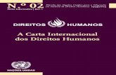A Carta Internacional dos Direitos Humanos · DIREITOS HUMANOS A Carta Internacional dos Direitos Humanos N.º 02 Ficha Informativa | Rev. 1 Década das Nações Unidas para a Educação