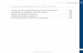 DIMENSIONAMENTO DE CIRCUITOS - foxlux.com.br · tes máximos admissíveis de queda de tensão nas instala- ções alimentadas por ramal de baixa tensão (4%) e por transformador/gerador
