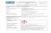 Ficha de Informações de Segurança de Produtos Químicos FISPQ 1 de 11 · 2017-12-05 · Segurança de Produtos Químicos Revisão: 02 ... – Jaboatão dos Guararapes/PE – CEP: